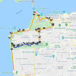 San Francisco Bike Ride, North and West