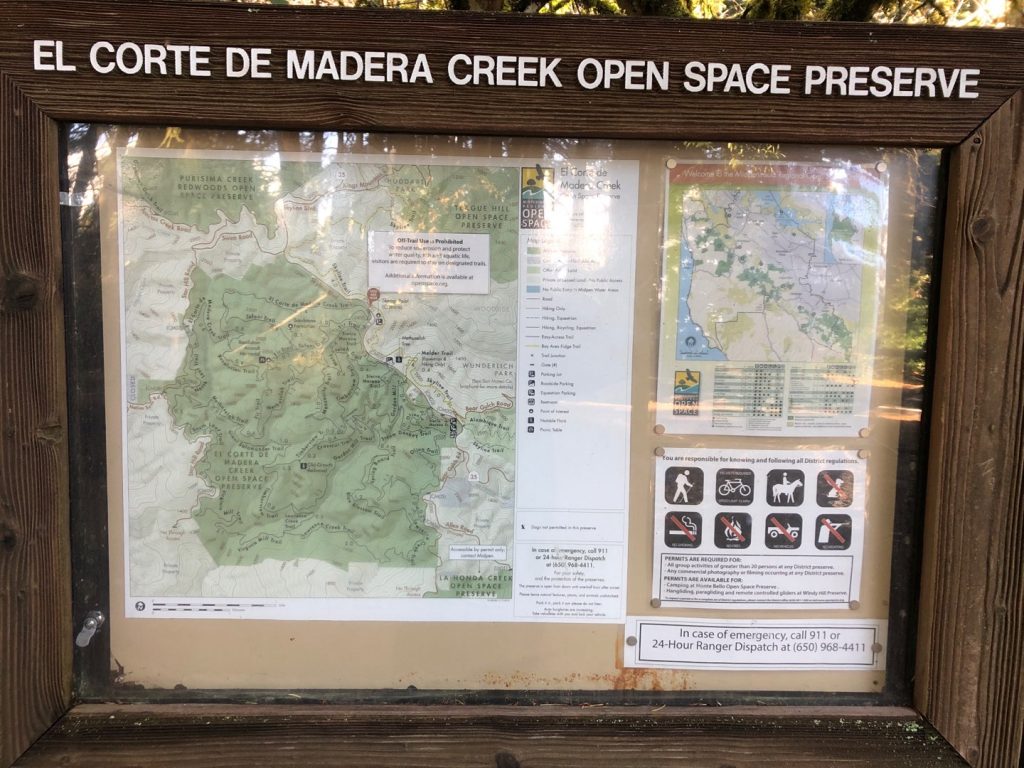 El Corte De Madera parc entrance information and map