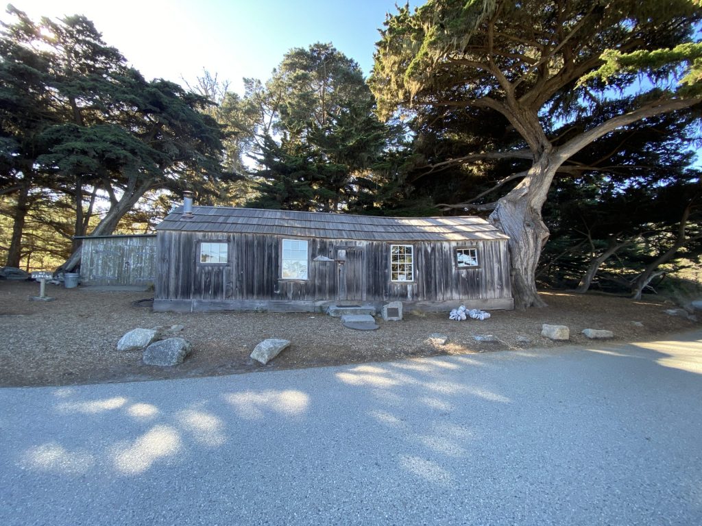 historic whaler's cabin at Whaler's Cove in Point Lobos State Natural Reserve (Carmel-by-the-sea, California, USA)