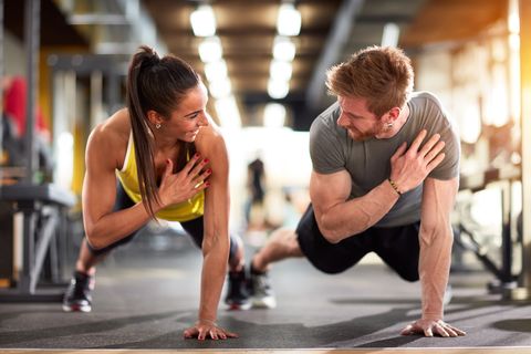 Shoulder Taps are a great Core/Upper Body exercise