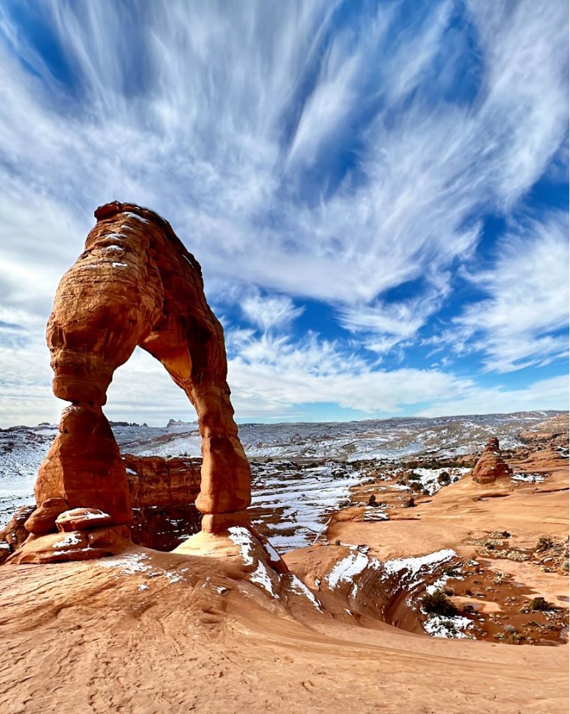 Utah national parks: Delicate Arch trail