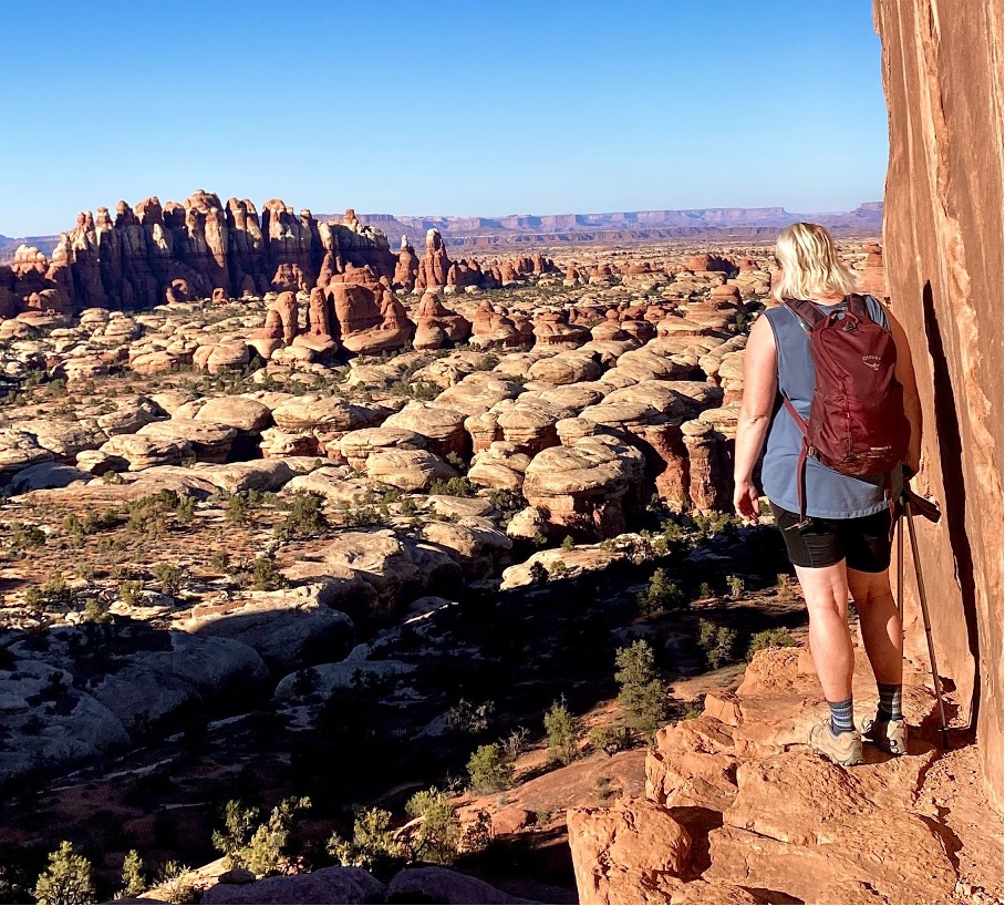 Utah national parks: Chesler Park Loop Trail view