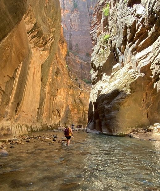 Utah’s National Parks: Zion Narrows magical hike along the paved Riverside Walk