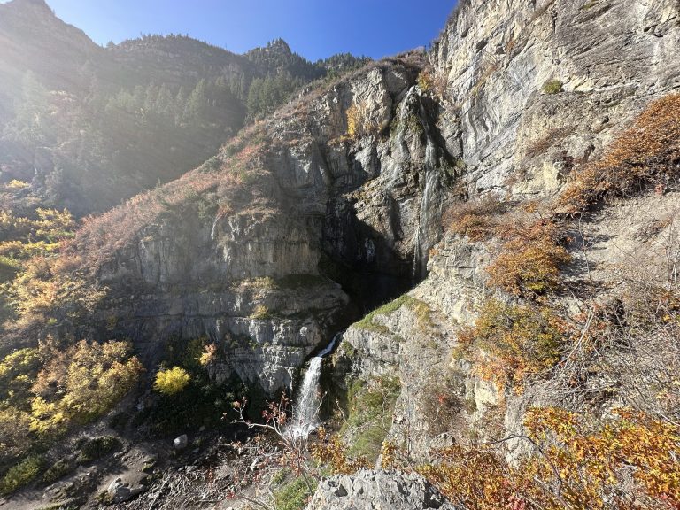 The Beautiful Stewart Falls Hike at Sundance Utah