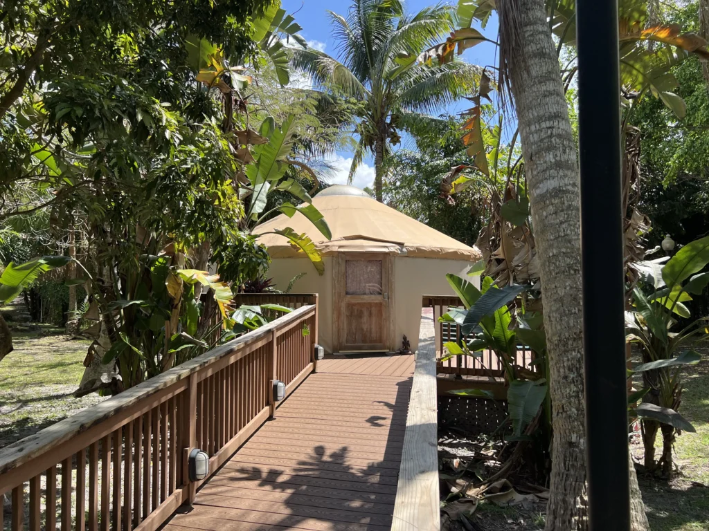 Hippocrates wellness center yurt