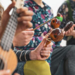 people playing music