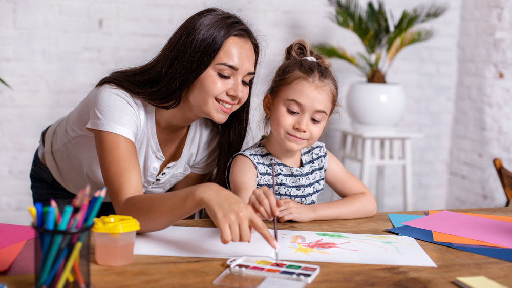 activités créatives en famille