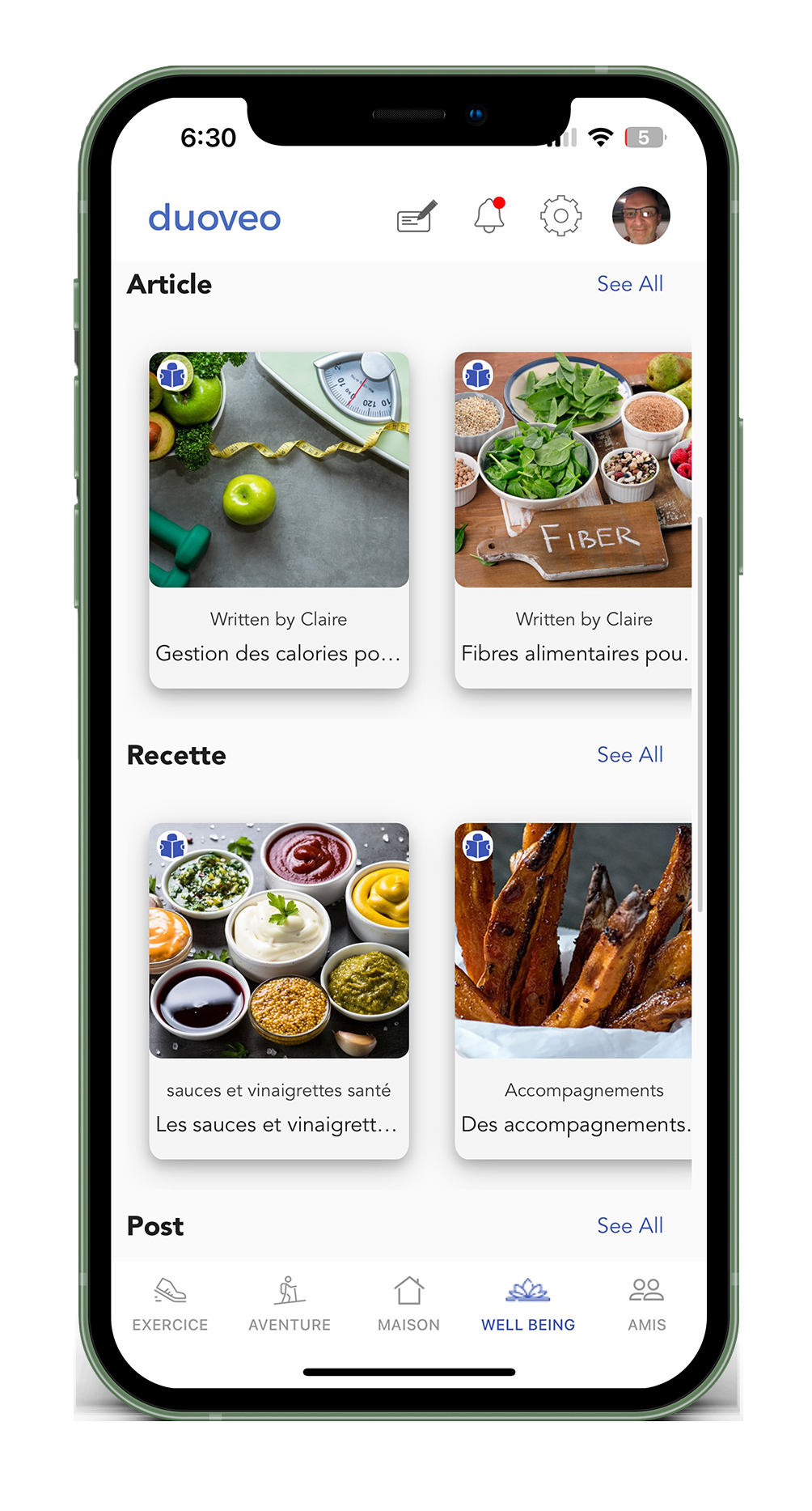 Alimentation     Another type of wellbeing contents